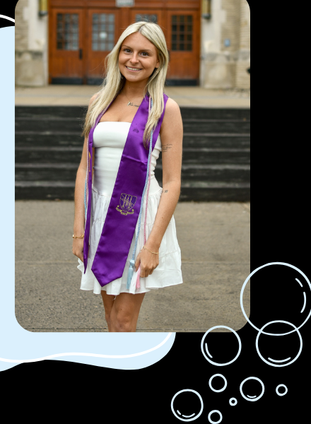 Alyssa Nicolo graduation portrait