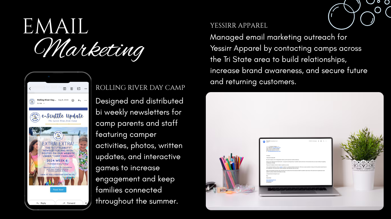 Email marketing - newsletter mockup